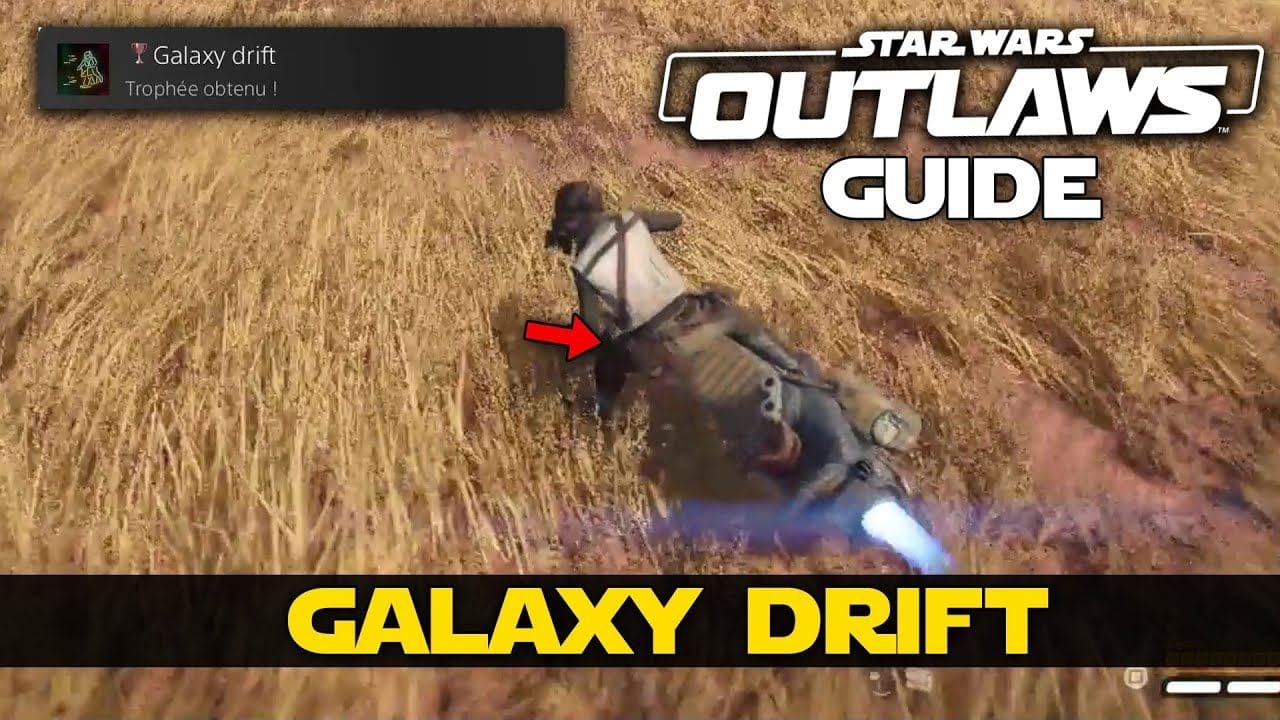 Star Wars Outlaws : Galaxy drift 🏆 Comment Déraper pendant 30 secondes (Guide)