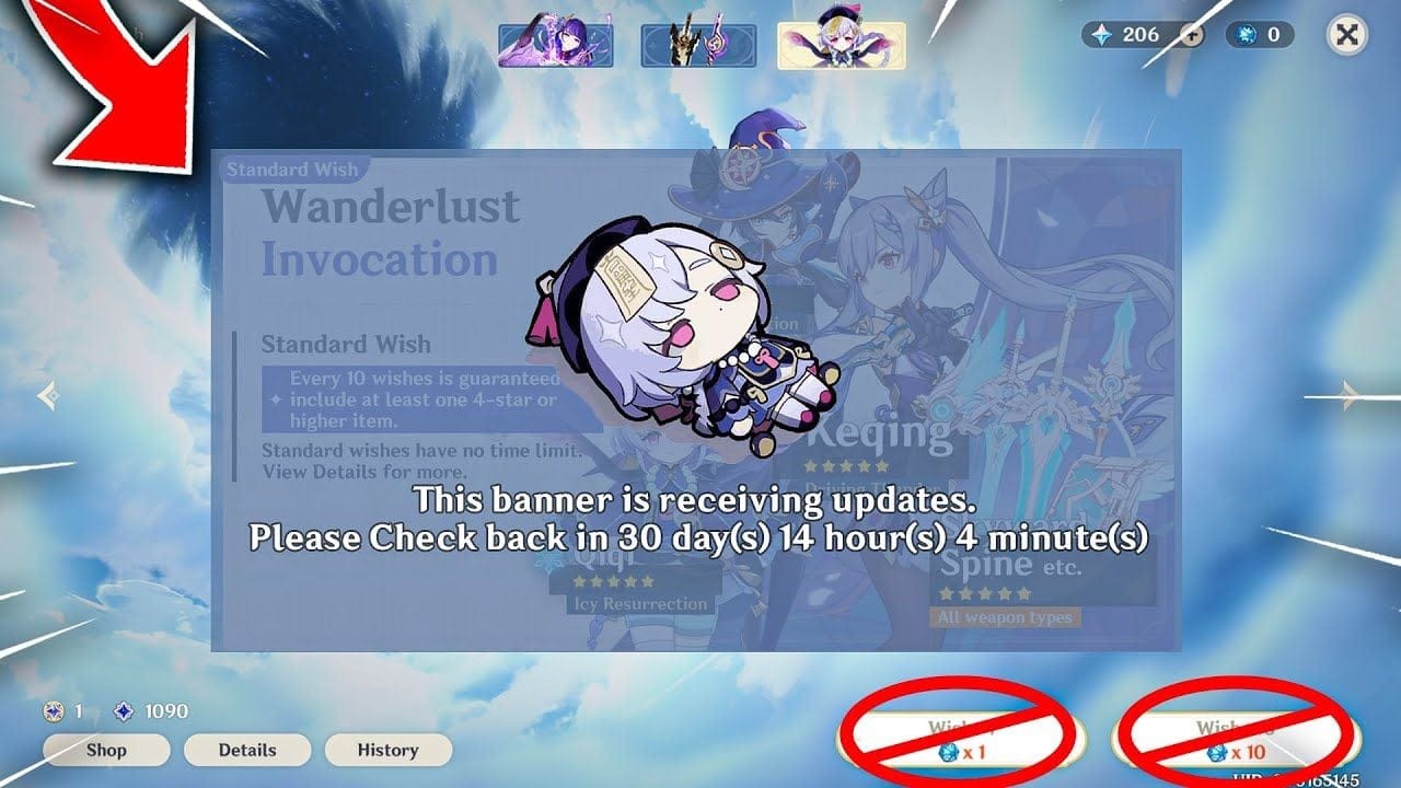 JUST IN! NEW STANDARD BANNER CHANGE IN 6.4! GACHA SYSTEM IS UPDATING! - Genshin Impact