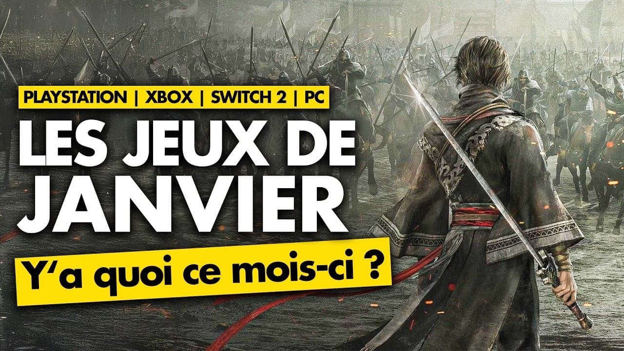 TOP 10 des sorties jeux vidéo en JANVIER 2026 ! 🎮