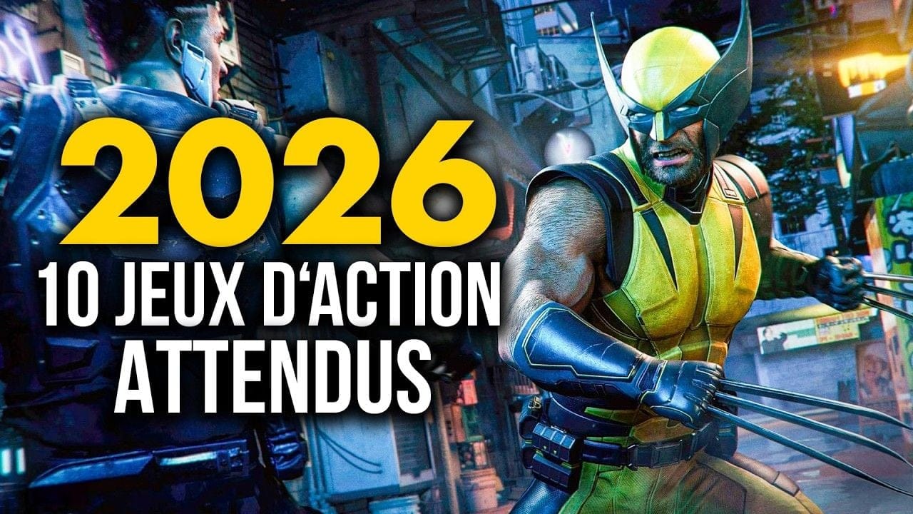 10 JEUX D'ACTION AVENTURE à venir sur PS5, XBOX, PC et SWITCH en 2026 💥 (Tomb Raider, Wolverine...)
