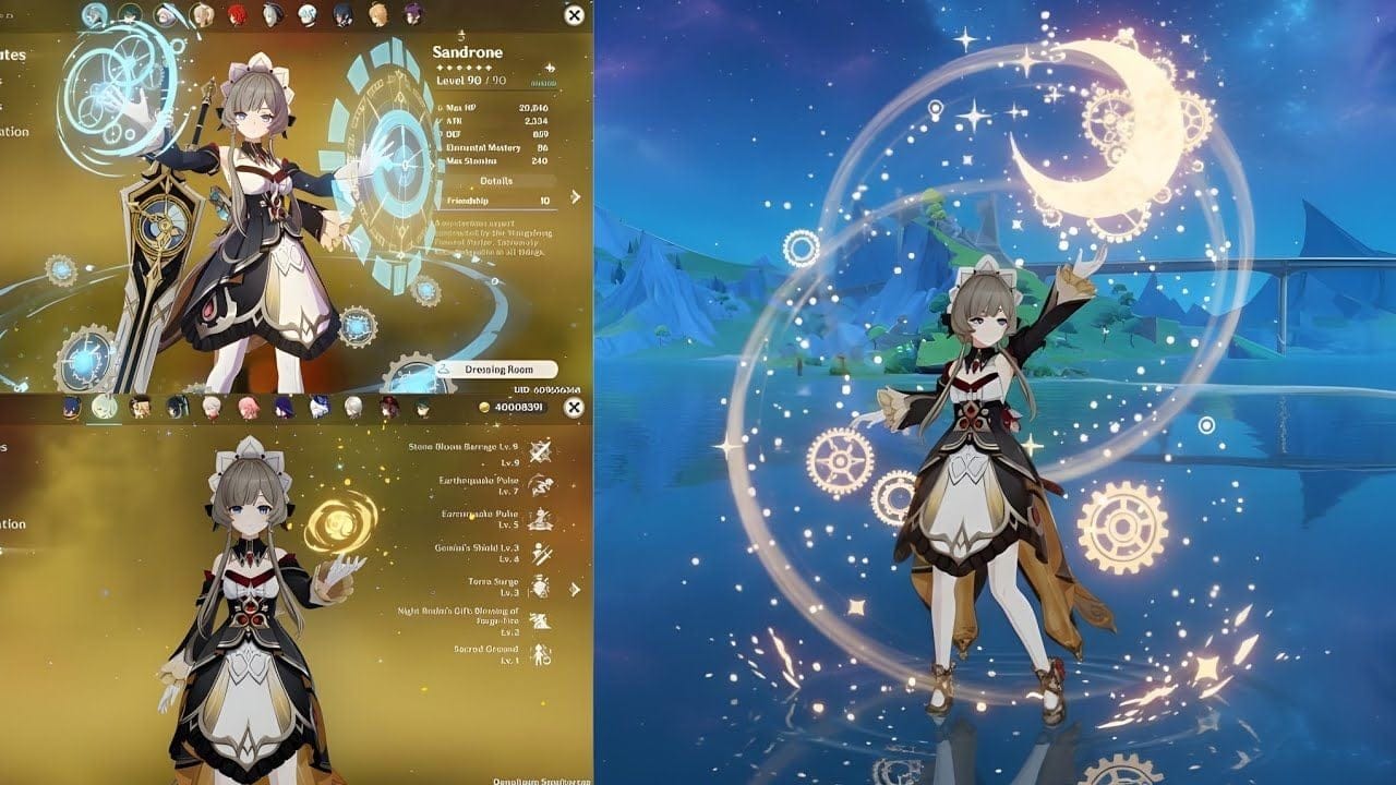 SANDRONE GAMEPLAY WEAPON & ELEMENT CHANGED UPDATES! | GENSHIN IMPACT