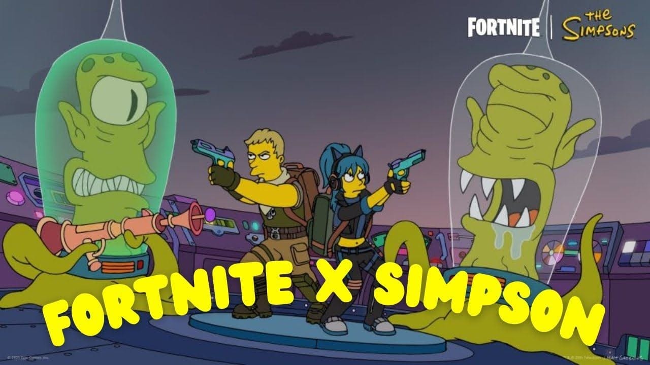 Les Simpson ! [FORTNITE] Event Chap 6 saison 4