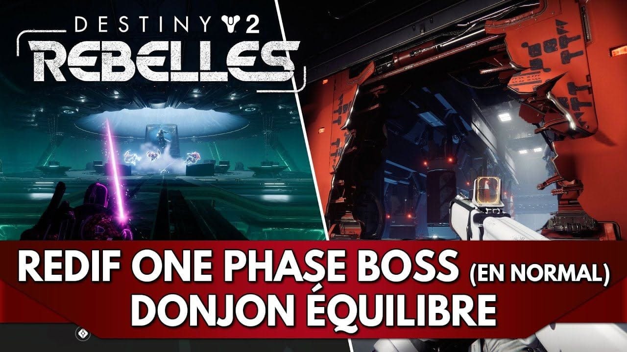 Destiny 2 FR : Donjon Équilibre Boss Harrow & Sere en 1 phase (mode Normal) + Astuces Mécaniques