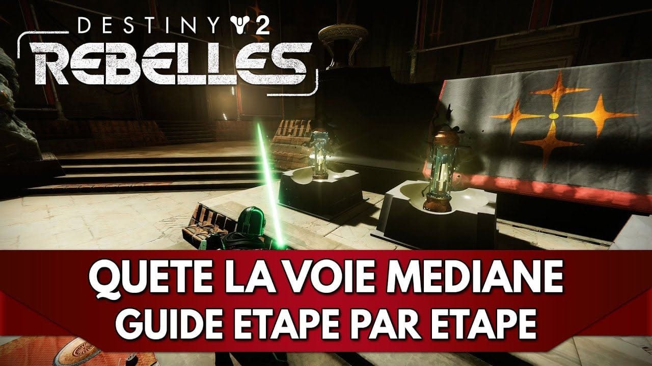 Destiny 2 Tuto FR : Voie Médiane - Quête Étape par Étape