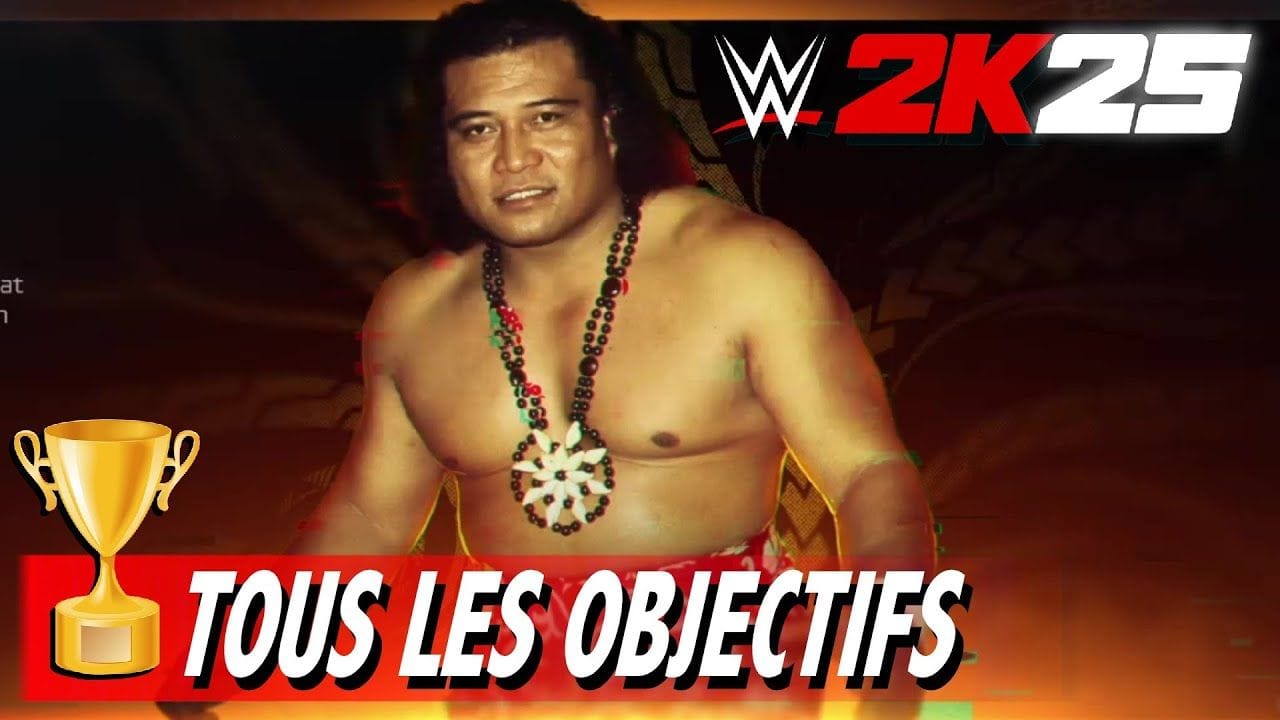 High Chief Peter Maivia Vs George the animal Steele WWE 2K25 - MODE SHOWCASE