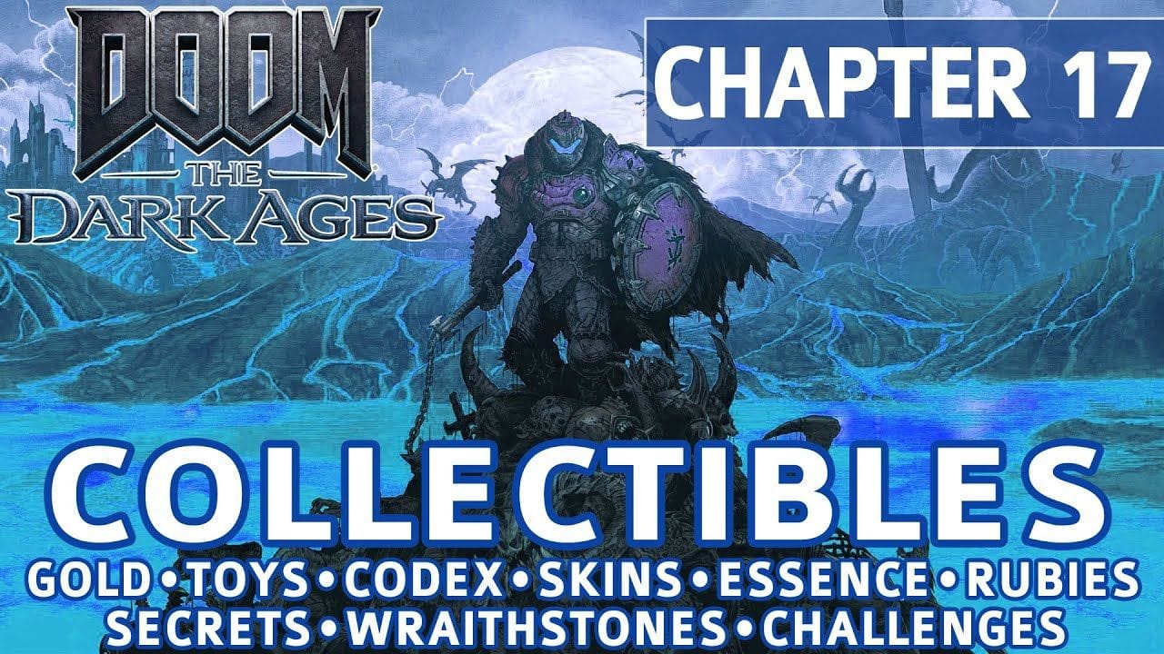 Doom The Dark Ages - Chapter 17: Temple of Lomarith All Collectibles & Gold Locations - 100%