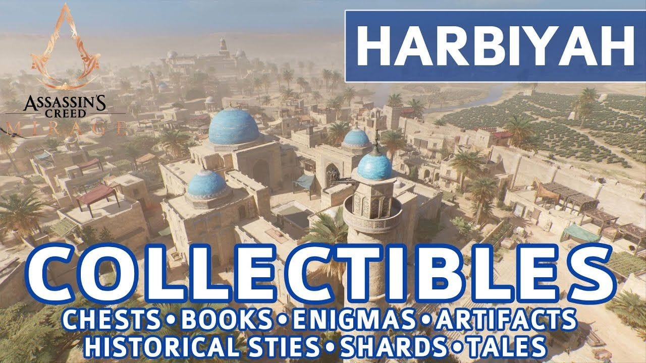 Assassin's Creed Mirage - Harbiyah All Collectible Locations