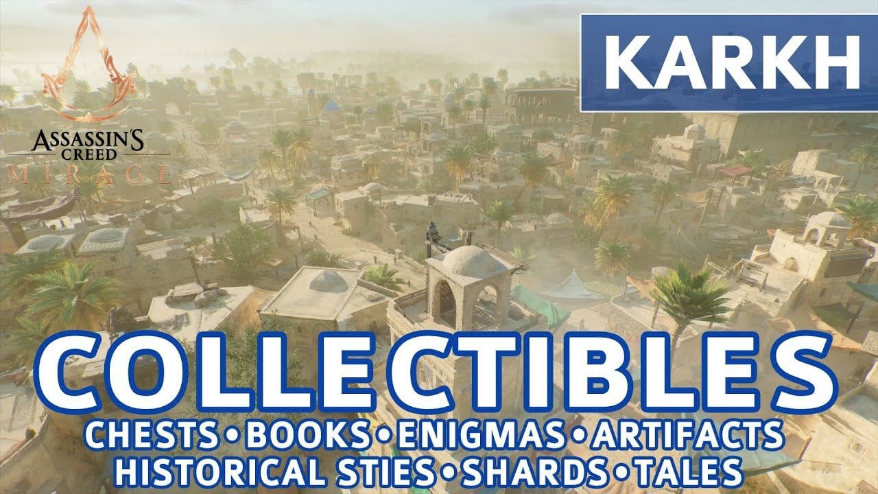 Assassin's Creed Mirage - Karkh All Collectible Locations