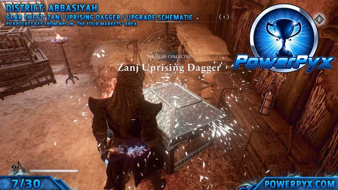 Assassin's Creed Mirage - All Gear Chest Locations