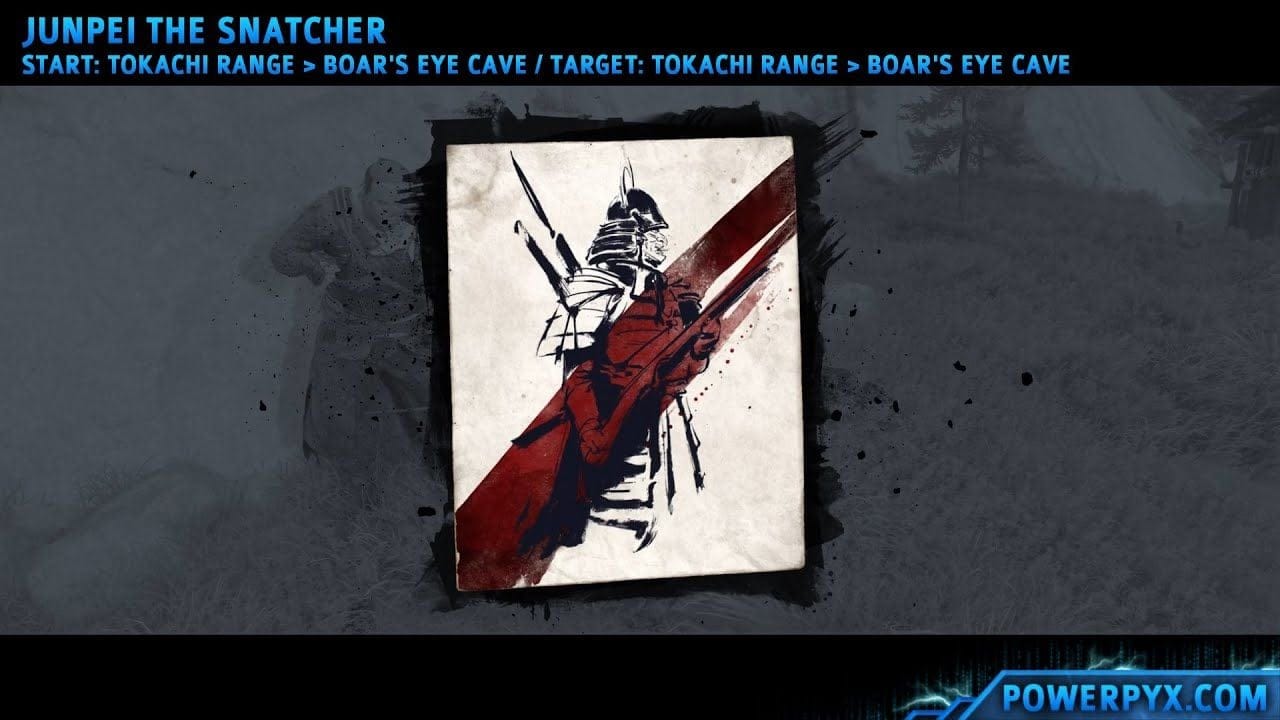 Ghost of Yotei - Junpei the Snatcher Bounty Location