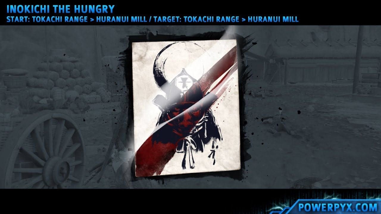 Ghost of Yotei - Inokichi the Hungry Bounty Location