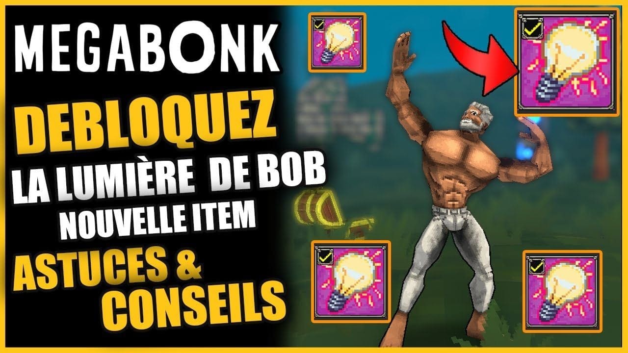 DÉBLOQUER LA LUMIÈRE DE BOB (NOUVELLE ITEM) sur MEGABONK FR (Astuces & Conseils)