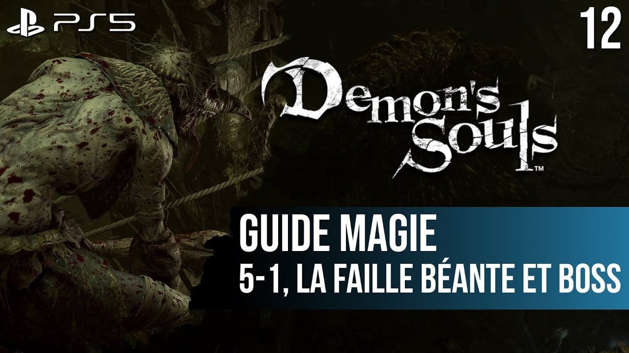 #12 Guide Demon's Souls PS5 : 5-1 La Faille Béante et Boss