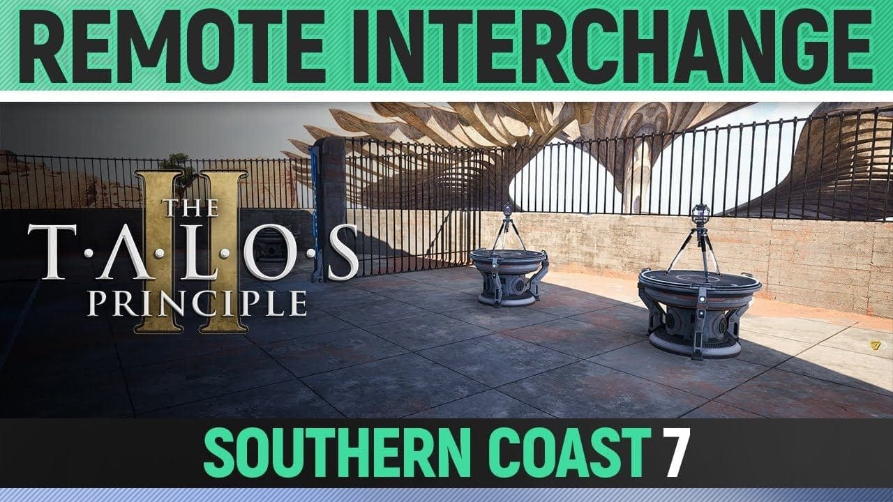 The Talos Principle 2 - Remote Interchange - Puzzle Solution (Southern Coast #7)