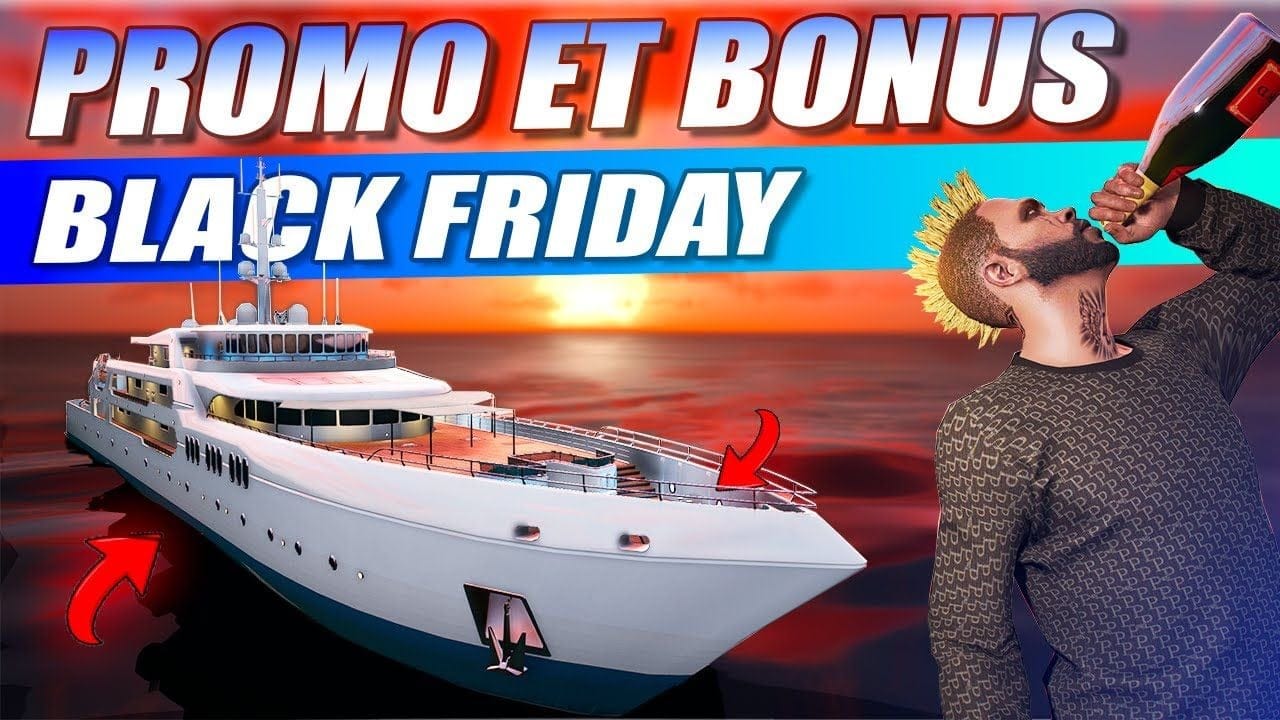 PROMO DE FOUUU BLACK FRIDAY !!! PROMO ET BONUS DE LA SEMAINE - GTA ONLINE