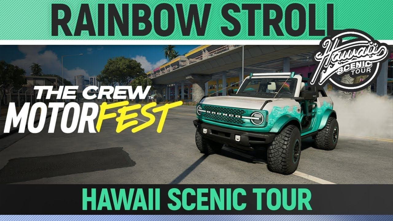 The Crew Motorfest - Rainbow Stroll - Hawaii Scenic Tour - Challenge