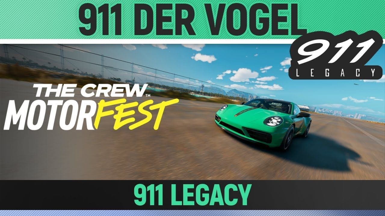 The Crew Motorfest - 911 Der Vogel - 911 Legacy - Challenge