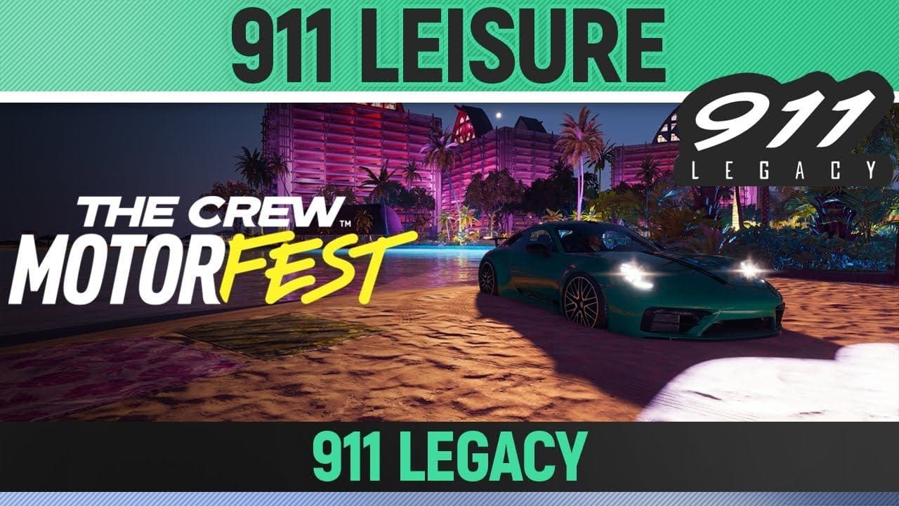 The Crew Motorfest - 911 Leisure - 911 Legacy - Challenge