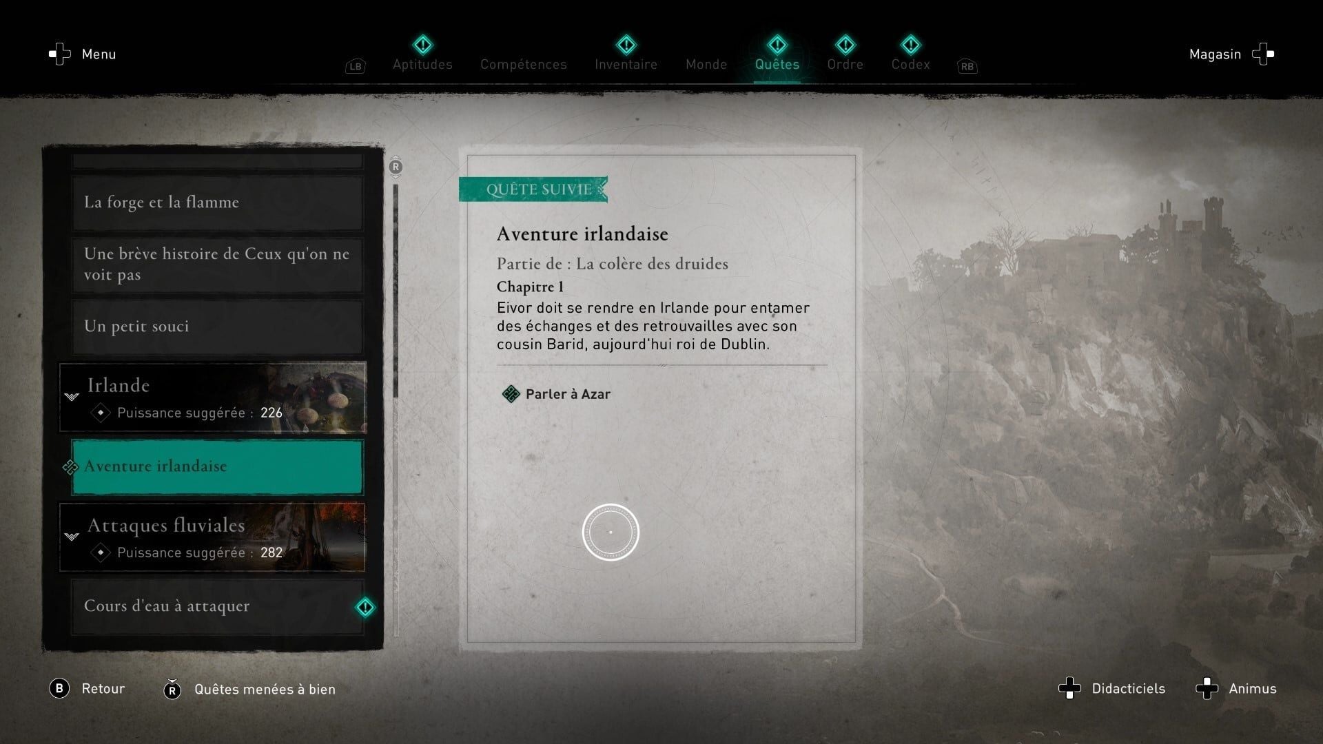 Aventure irlandaise Assassin's Creed Valhalla | Soluce