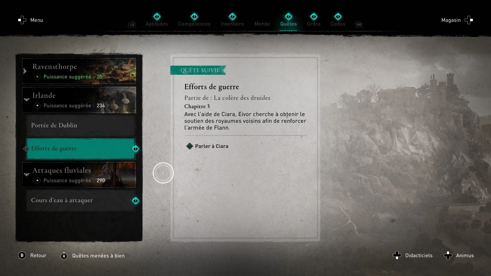 Efforts de guerre | Soluce Assassin's Creed Valhalla