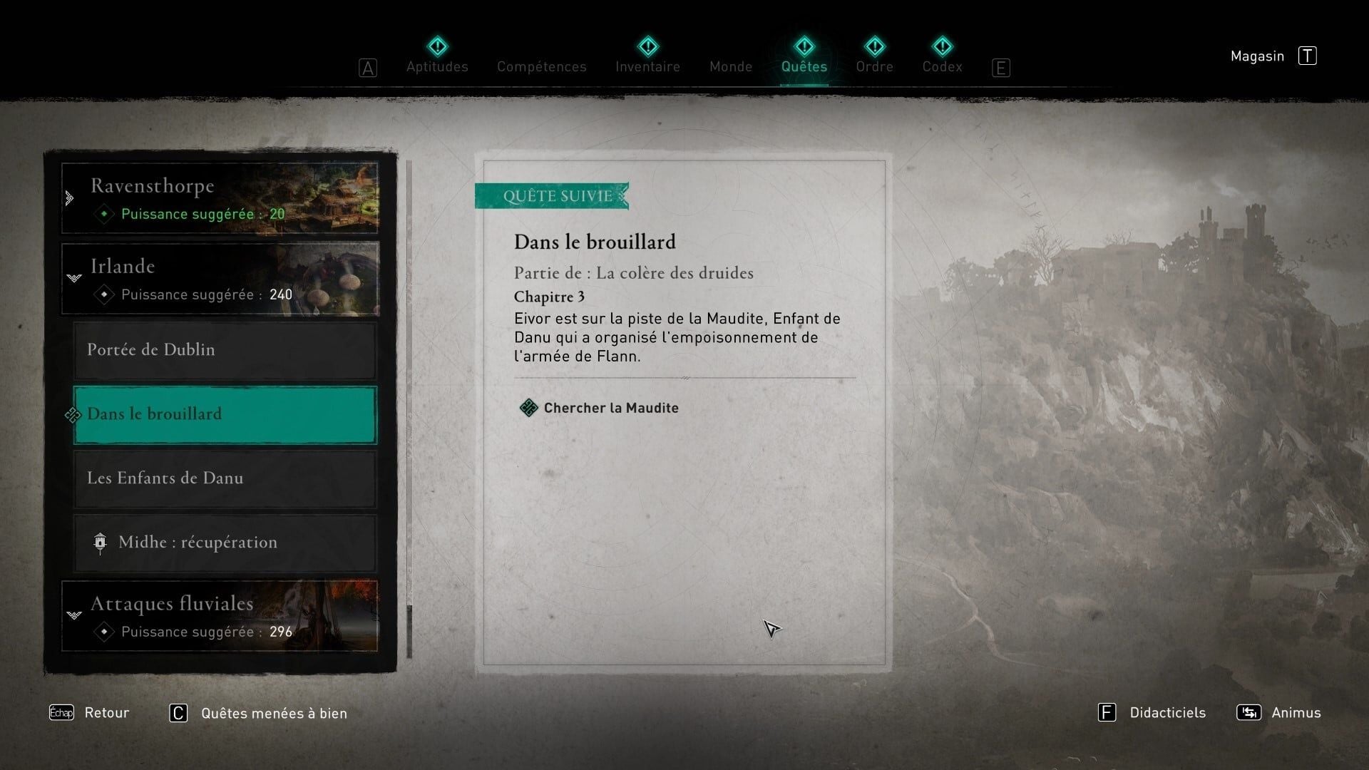 Dans le brouillard | Soluce Assassin's Creed Valhalla