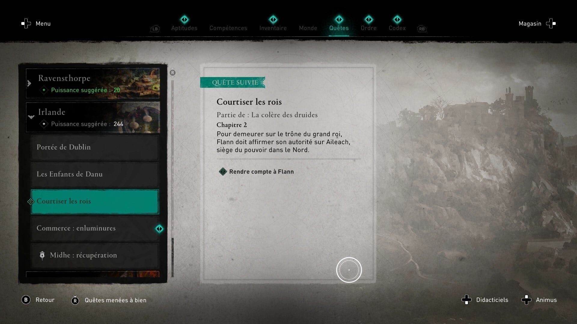 Courtiser les rois | Soluce Assassin's Creed Valhalla