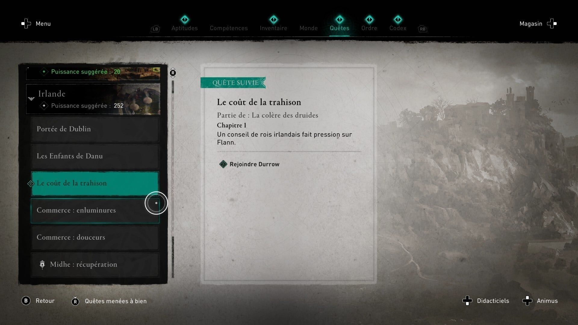 Le coût de la trahison | Soluce Assassin's Creed Valhalla