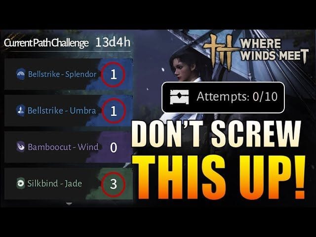 Where Winds Meet - NEW Path Trials Guide! (don't miss rewards) Inner Way & Mystic Skills Upgrades!