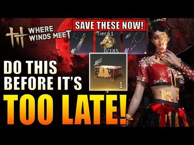 Where Winds Meet - Don't Miss This: Legendary Gear Prep! - Best Gear Set to Use for PvE Damage!