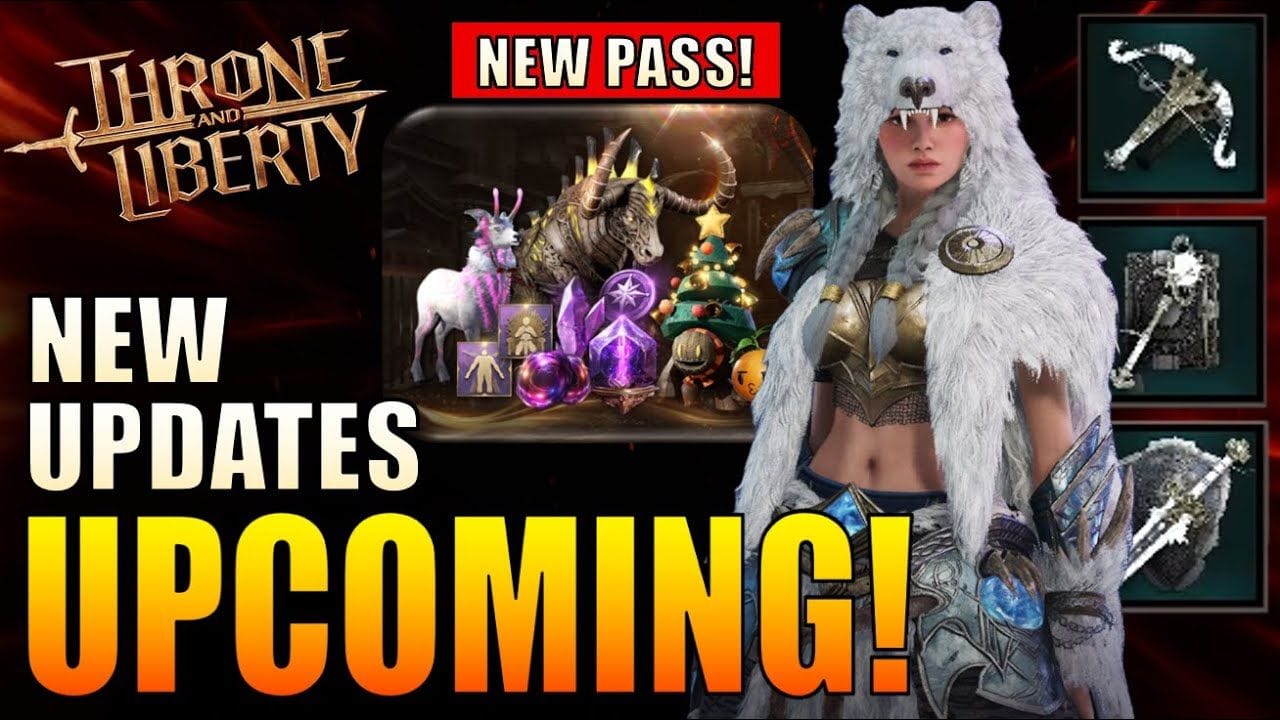 Throne & Liberty - UPCOMING: New Weapon Skins, New Outfit and New Battle Pass! - KR Patch Notes