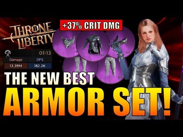 Throne & Liberty - NEW Best Armor Set Top Players are Using! - PvE Build Updates: Fury, Invo, Oracle
