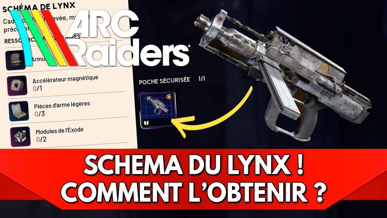 Arc Raiders FR : Schéma du Lynx, comment l'obtenir ? + Démo du Loot