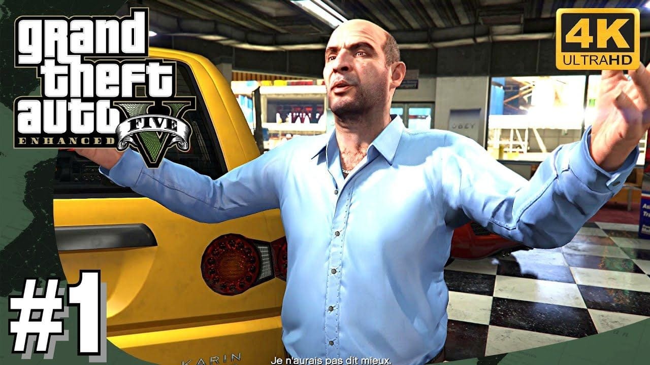 GTA V Version Amélioré - Prologue - Fanklin et Lamar - Saisie - Complication  4K ULTRA RTX 5090