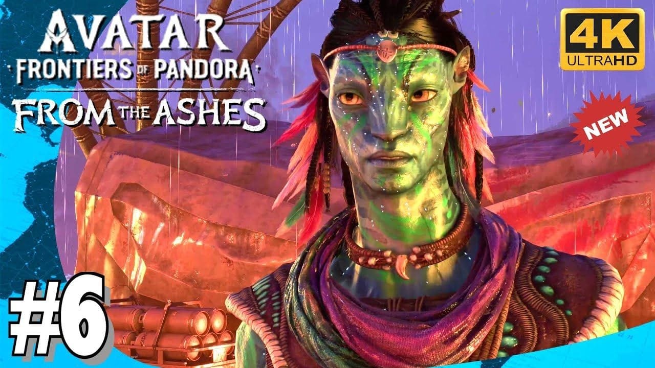 AVATAR FROM THE ASHES D'ENTRE LES CENDRES  - QUÊTES ANNEXES FACE AU VENT / LE FEU D'ETUWA - LA FURIE