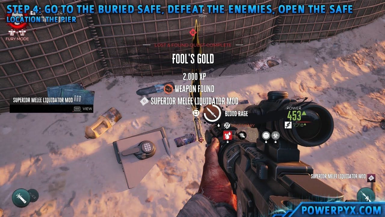 Dead Island 2 - Fool's Gold Walkthrough (Lost & Found Weapon Quest)