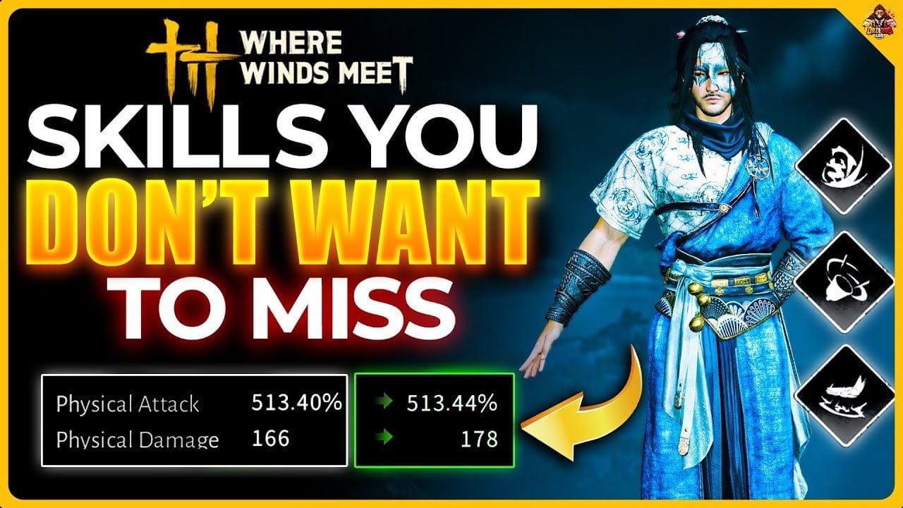 10 BEST Mystic Skills You Should Unlock First in Where Winds Meet