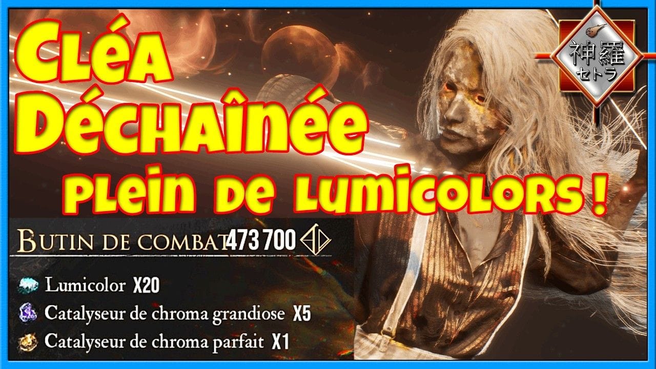 Farm de LUMICOLORS sur Cléa Déchaînée ! BUILD/TUTO Clair Obscur Expedition 33