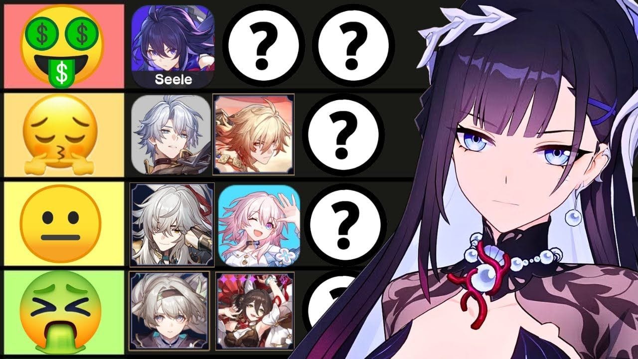 Ma TIER-LIST des personnages sur HONKAI STAR RAIL
