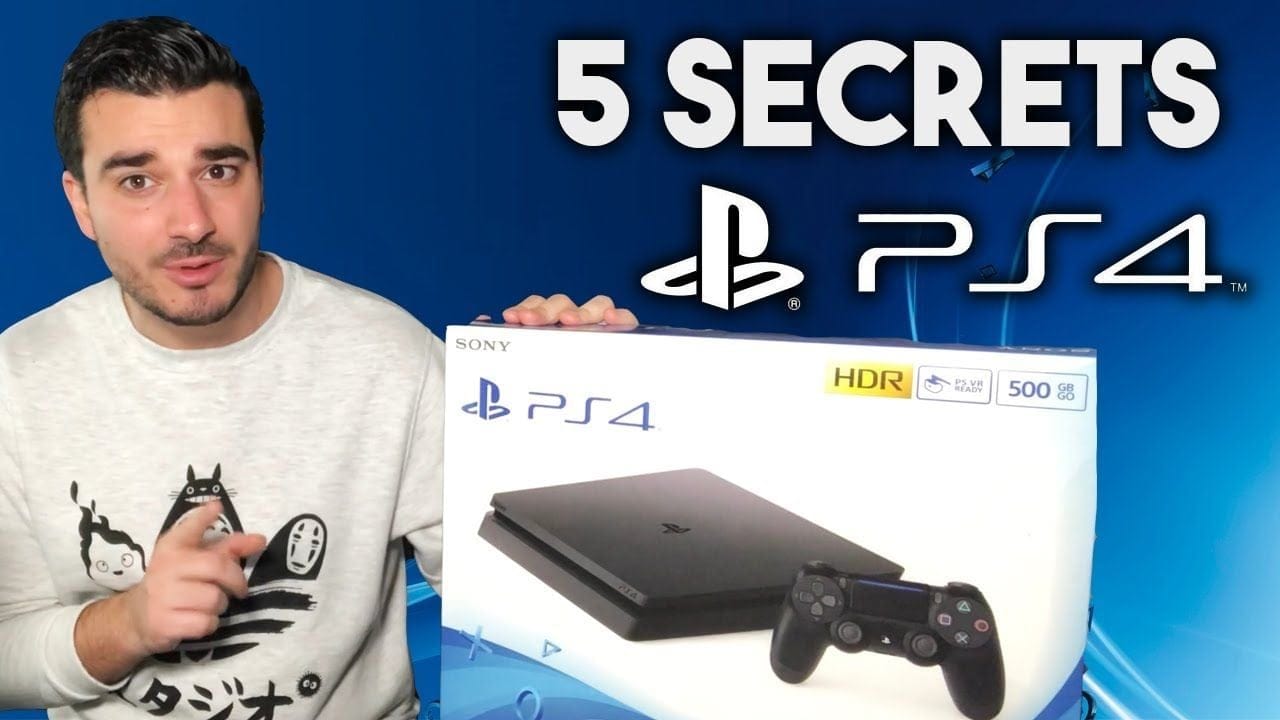 5 SECRETS CACHÉS SUR LA PS4!
