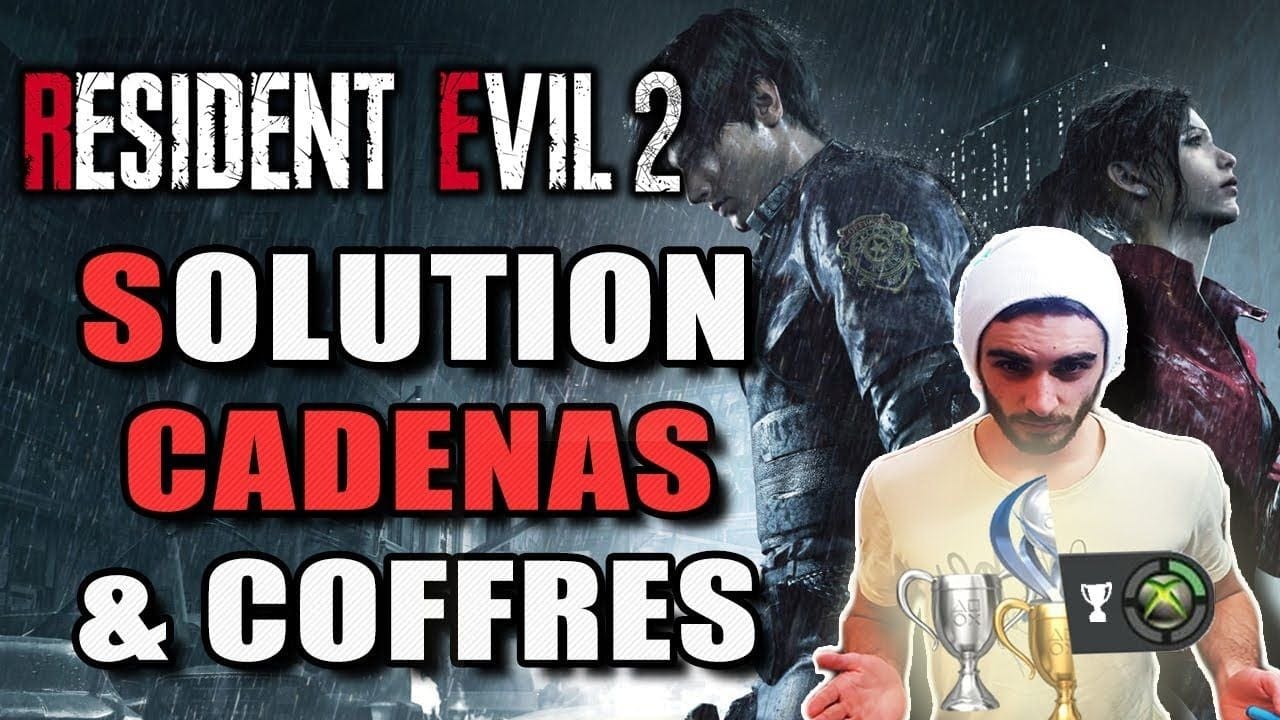 RESIDENT EVIL 2 - SOLUTION & CODE DE TOUS LES CADENAS ET COFFRES DU JEU (Jill Serait Fière) GUIDE