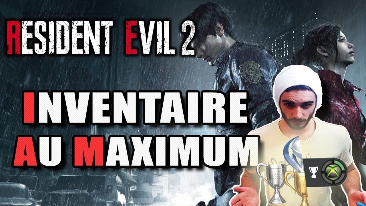 RESIDENT EVIL 2 - COMMENT AGRANDIR L'INVENTAIRE AU MAXIMUM (Plein de Place) GUIDE