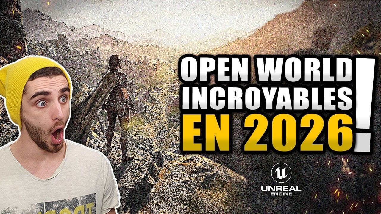 Les 12 Meilleurs OPEN WORLD Incroyables en 2026 ! (Unreal Engine)