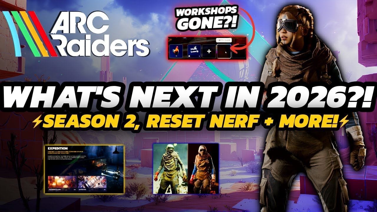 Arc Raiders - 2026 Plans REVEALED?! | RESET Nerfs + EXPEDITION 2
