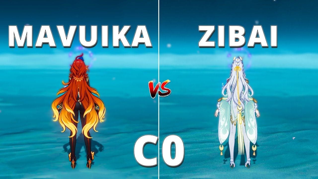 ZIBAI vs MAVUIKA!! Who is the Best DPS? (Genshin Impact)