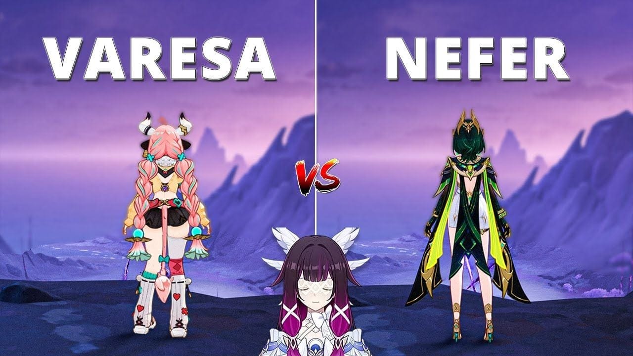 COLUMBINA with VARESA & NEFER?? Which Team Is Better? (Genshin Impact)