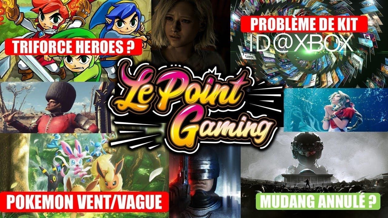 🔥ACTU GAMING (05/01): POKEMON VENT-VAGUE, TRIFORCE HEROES, RE REQUIEM, KIT XBOX EN RADE, MUDANG ...