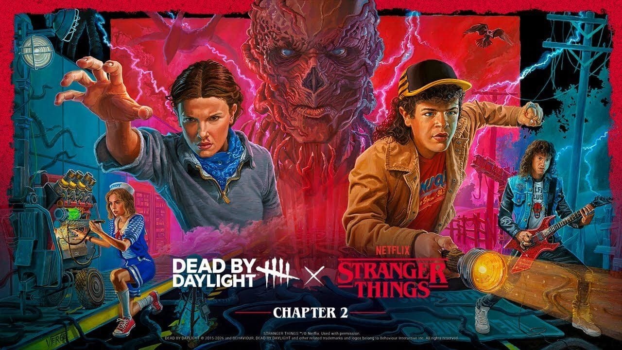 GEEKNPLAY - Dead by Daylight x Stranger Things - Vecna arrive avec Eleven et Dustin dès janvier 2026