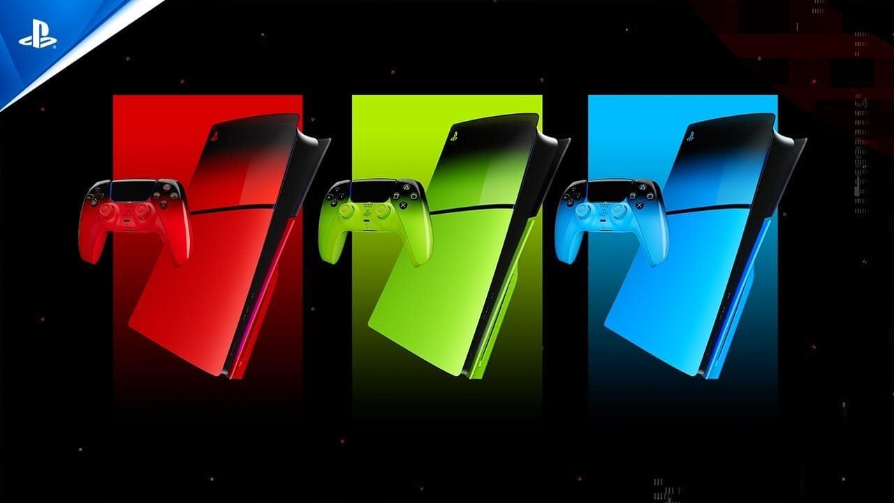 Sony dévoile une nouvelle gamme de couleurs pour les façades et la manette DualSense de la PS5