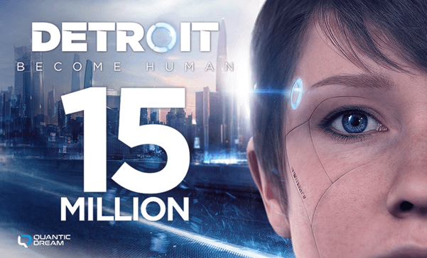 GEEKNPLAY - Detroit : Become Human - Franchit un cap historique avec plus de 15 millions de joueurs