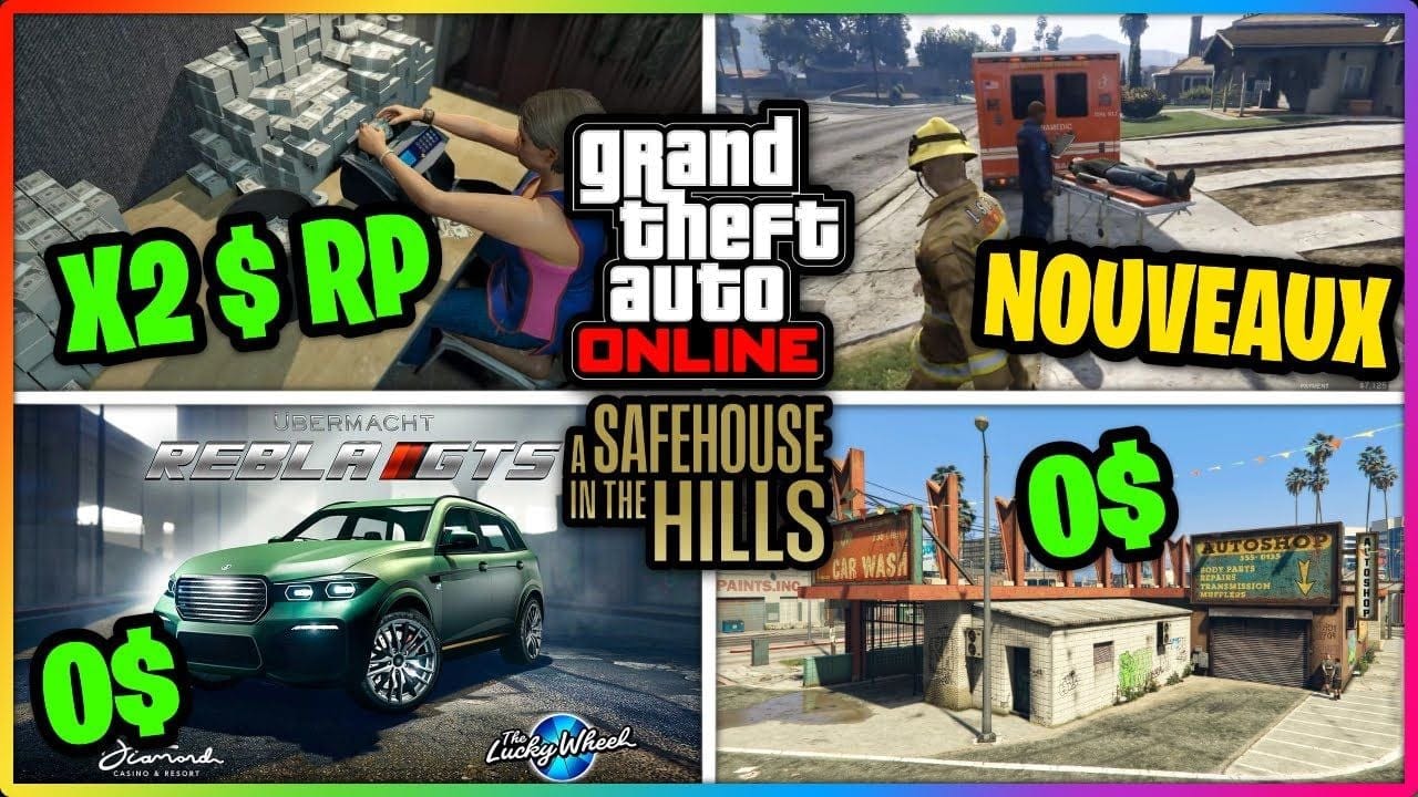 3 NOUVEAUX MÉTIERS, PROMO DU 8/01 GTA5 ONLINE !!